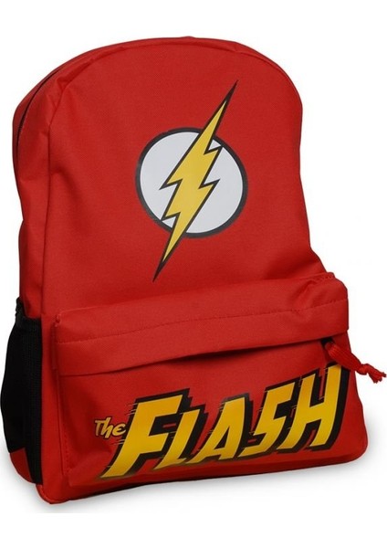 Flash Logo Sırt Çantası Kırmızı