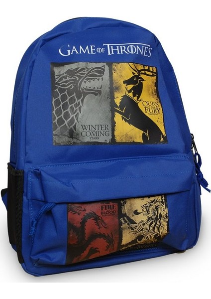 Game Of Thrones Houses Sırt Çantası Mavi