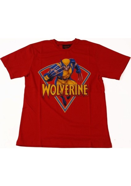 Marvel Wolverine No: 1 Tişört Kırmızı