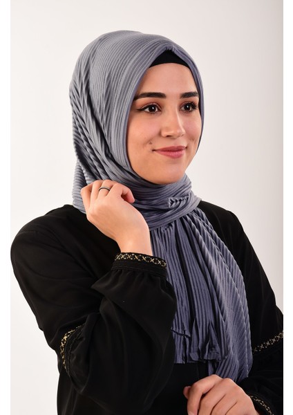 Füme Pratik Pliseli Şal