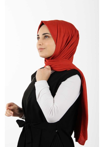 Penye Şal - Kiremit