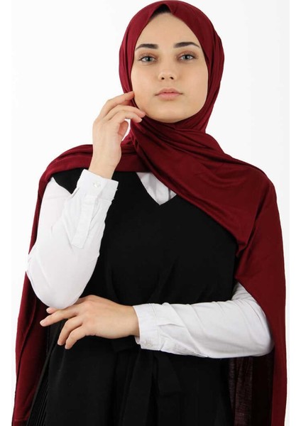 Penye Şal - Bordo