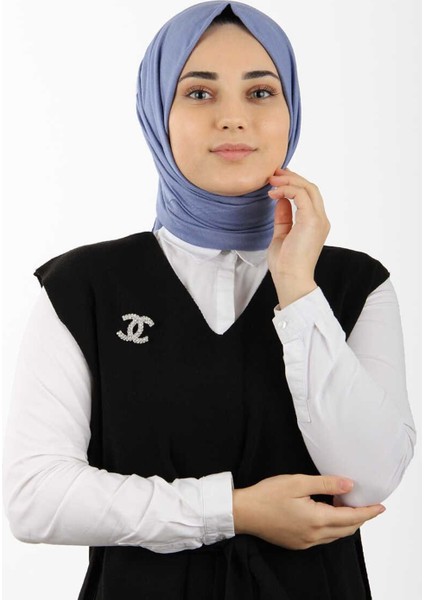 Penye Şal - Mavi