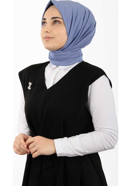 Penye Şal - Mavi