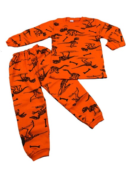 Neşelibebek 1165 Unisex Dinazorlu Pijama Takımı