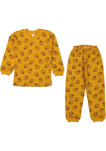 Neşelibebek 1165012 Unisex Kuru Kafa Happy Hallowen Pijama Takımı