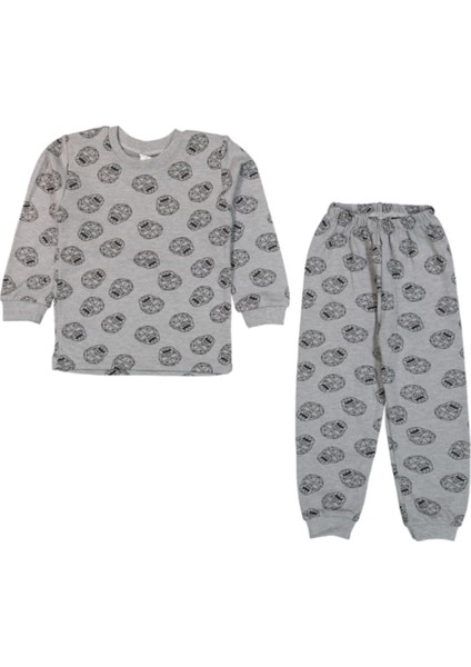 Neşelibebek 1165012 Unisex Kuru Kafa Happy Hallowen Pijama Takımı