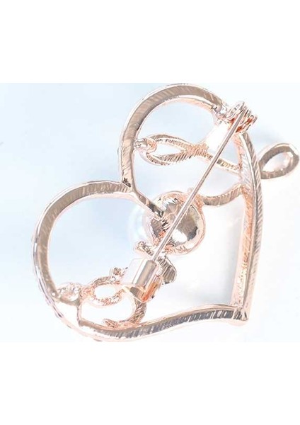 Zirkon Taşlı Metal Broş fiyatları