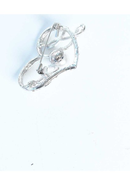 Zirkon Taşlı Metal Broş fiyatları
