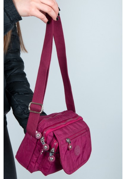 215 Kipling Kadın Çapraz Çanta Bordo