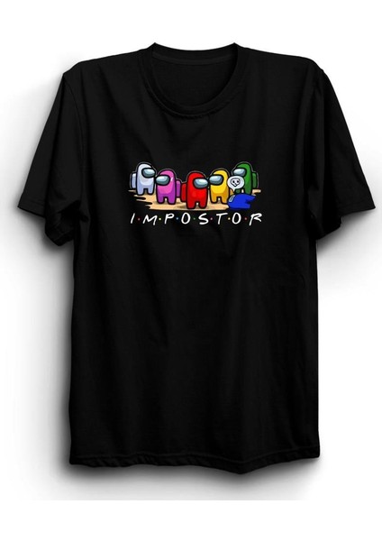 fame Among Us Oyun Baskılı Tshirt