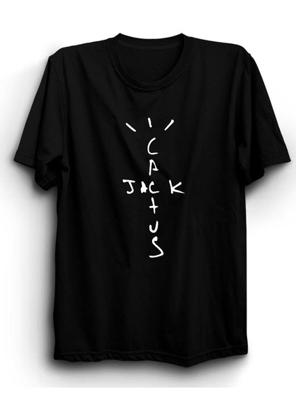 fame Cactus Jack Travis Scott Astroworld Baskılı Tshirt
