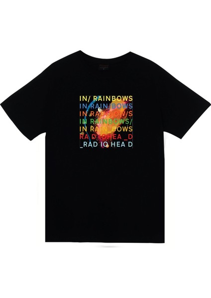 fame Radiohead Baskılı T-Shirt