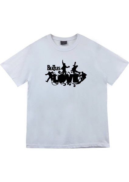 fame The Beatles Baskılı T-Shirt