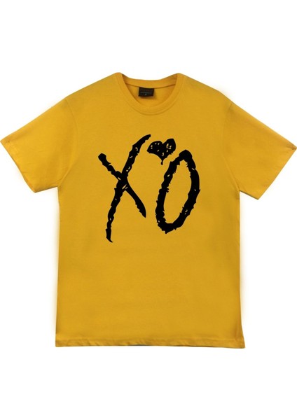 fame The Weeknd Starboy Baskılı T-Shirt