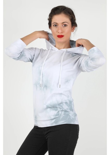 Batik Sweatshirt Beyaz