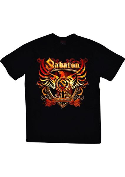 fame Sabaton Baskılıt-Shirt
