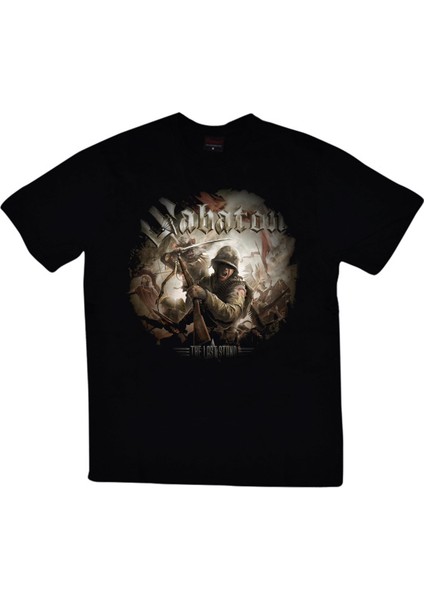 fame Sabaton Baskılı T-Shirt
