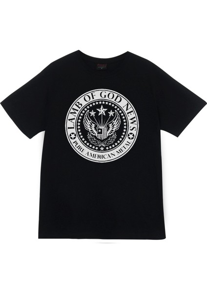 fame Lamb Of God Baskılı T-Shirt