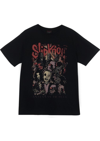 fame Slipknot Baskılı T-Shirt