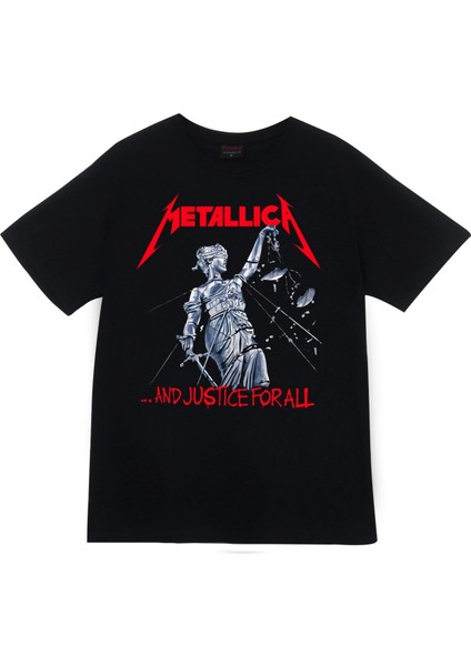 fame Metallica Baskılı T-Shirt