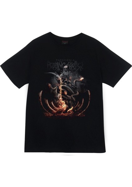 fame Rotting Christ Baskılı T-Shirt