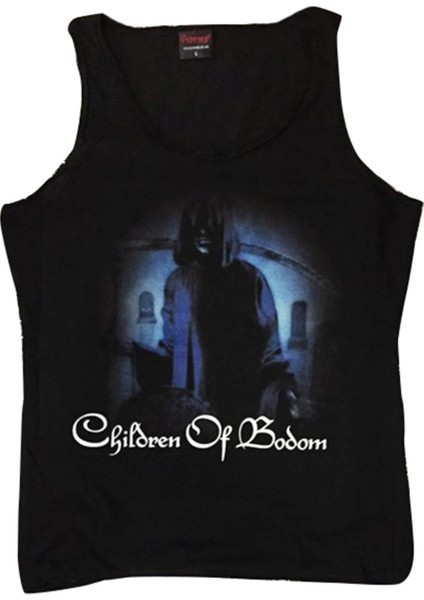 fame Children Of Bodom Baskılı Sıfır Kol T-Shirt