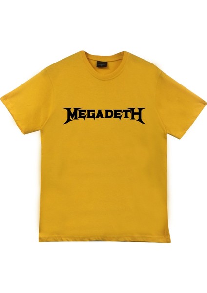 fame Megadeth Baskılı T-Shirt