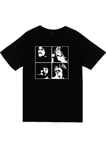 fame The Beatles Baskılı T-Shirt