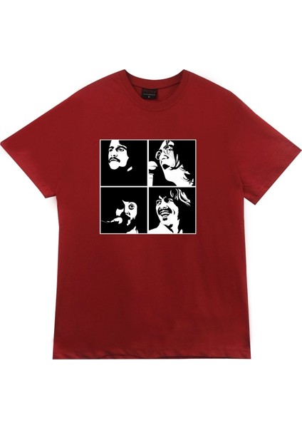 fame The Beatles Baskılı T-Shirt modelleri