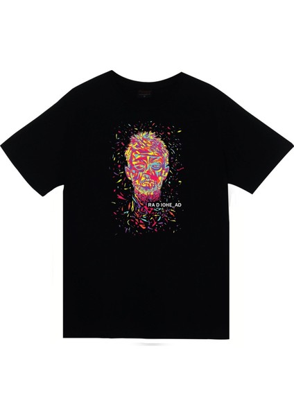 fame Radiohead Baskılı T-Shirt