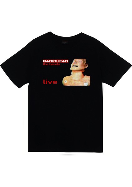 fame Radiohead Baskılı T-Shirt