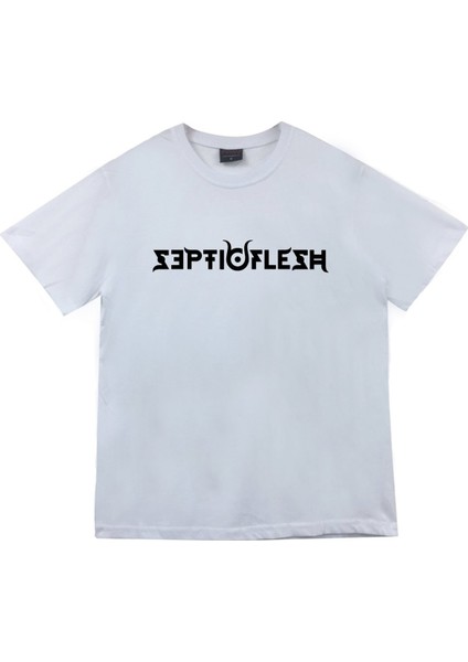fame Septicflesh Baskılı T-Shirt