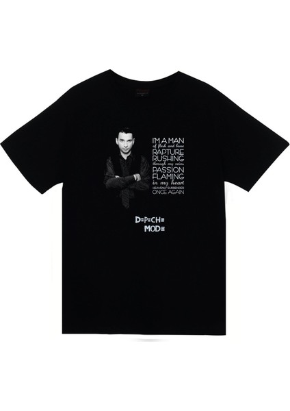 fame Depeche Mode Baskılı T-Shirt