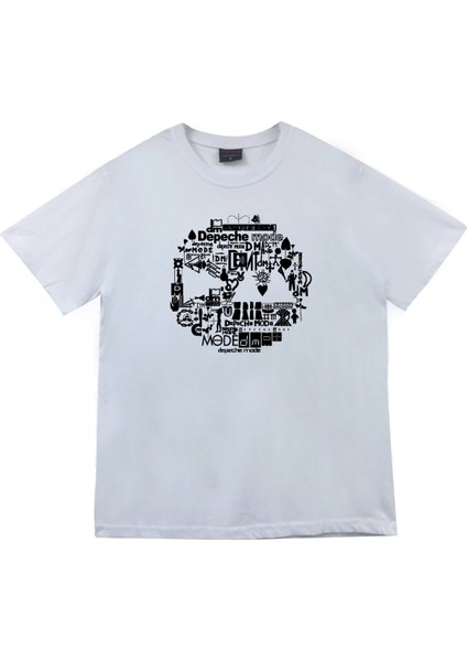fame Depeche Mode Baskılı T-Shirt