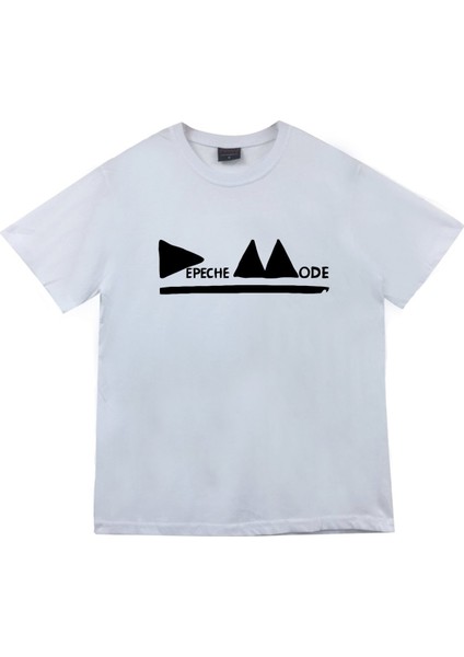 fame Depeche Mode Baskılı T-Shirt Yeşil