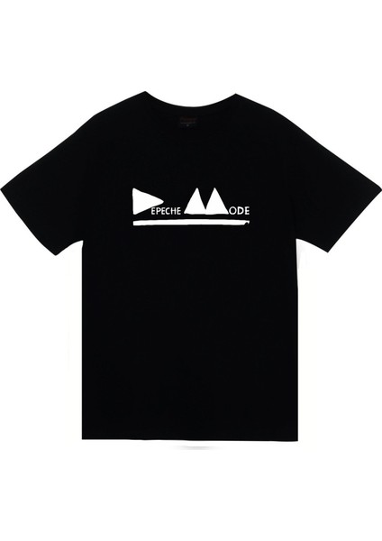 fame Depeche Mode Baskılı T-Shirt Yeşil