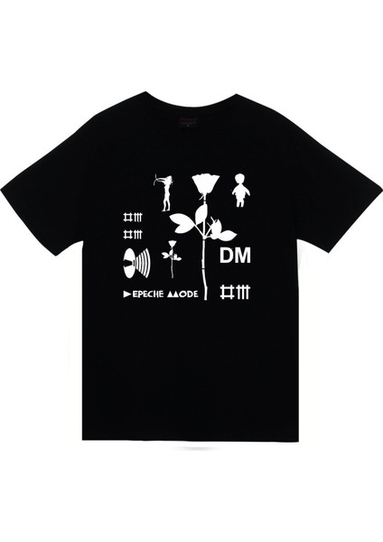 fame Depeche Mode Baskılı T-Shirt