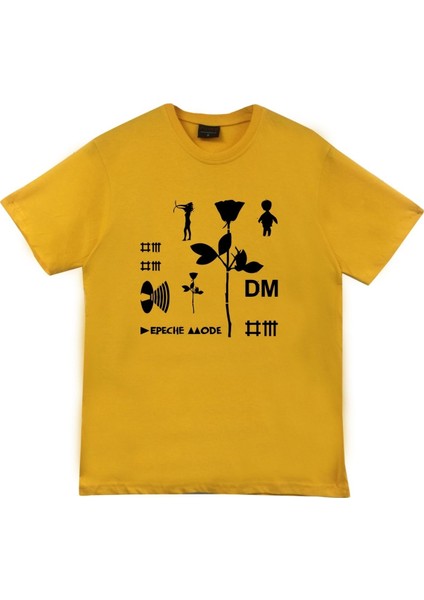 fame Depeche Mode Baskılı T-Shirt