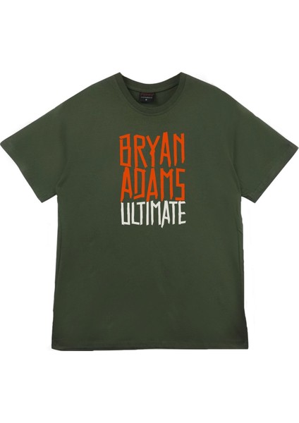 fame Bryan Adams Baskılı T-Shirt