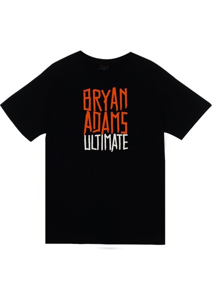 fame Bryan Adams Baskılı T-Shirt