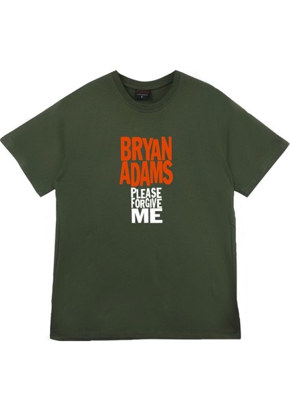 fame Bryan Adams Baskılı T-Shirt