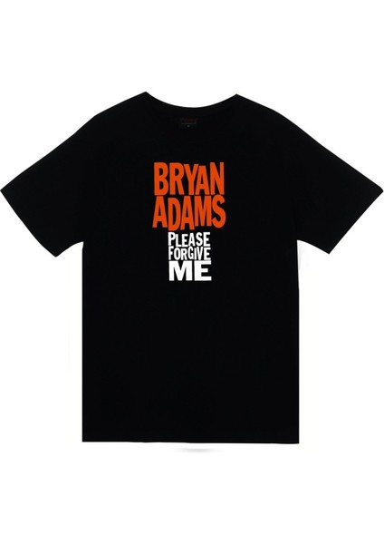 fame Bryan Adams Baskılı T-Shirt
