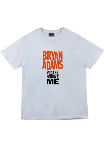 fame Bryan Adams Baskılı T-Shirt