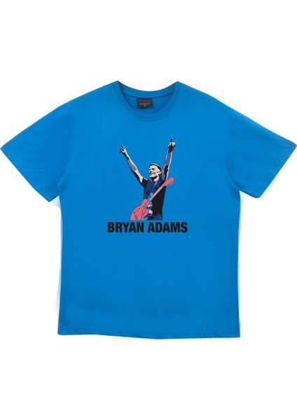 fame Bryan Adams Baskılı T-Shirt