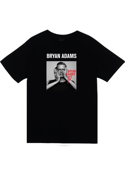 fame Bryan Adams Baskılı T-Shirt