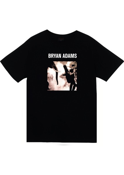 fame Bryan Adams Baskılı T-Shirt