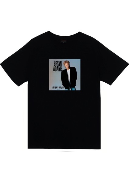 fame Bryan Adams Baskılı T-Shirt