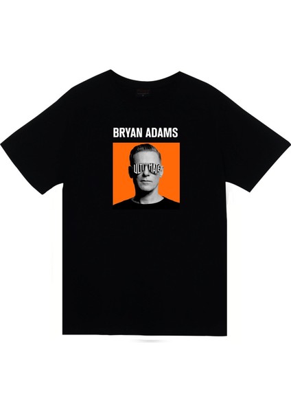fame Bryan Adams Baskılı T-Shirt
