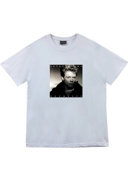 fame Bryan Adams Baskılı T-Shirt